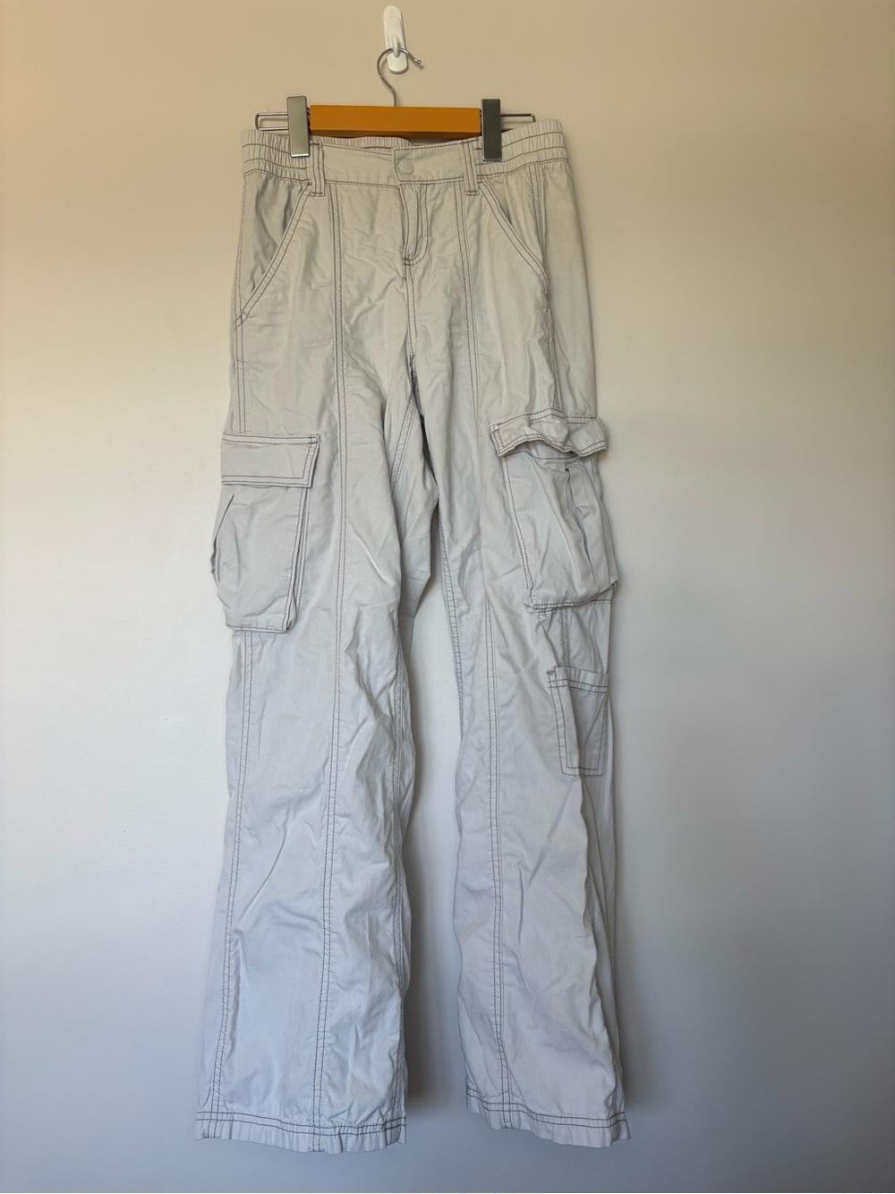 H&M Light Gray Cargo Pants